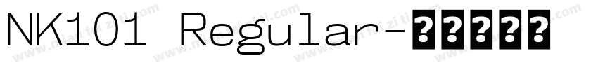 NK101 Regular字体转换